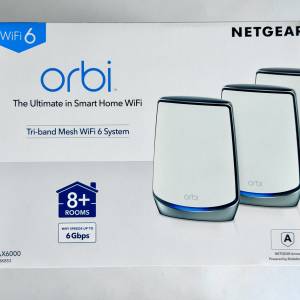 NETGEAR orbi Tri-bank Mesh RBK853 AX6000