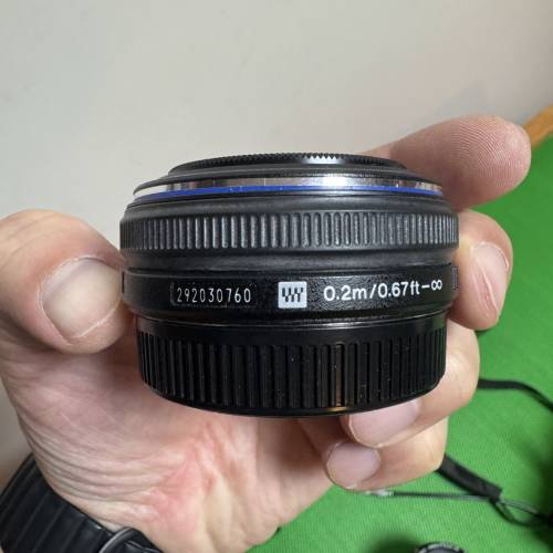 Olympus ZUIKO DIGITAL 25mm 1:2.8 Pancake Lens Black