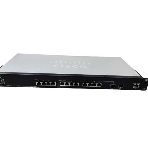Cisco SX350X-12 12-Port 10GBase-T Stackable Managed Switch