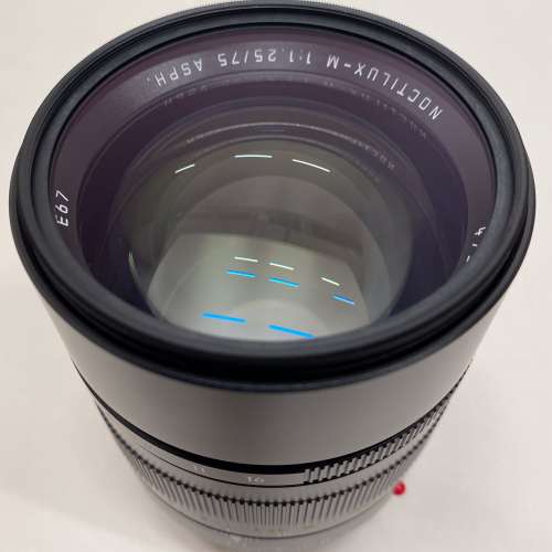 Leica Noctilux M F1.25 75mm ASPH Wetzlar 11676 Lens 定焦 手動 鏡頭 E67 LM MF