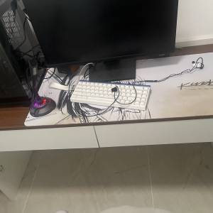 電腦枱 辦公枱 兩個櫃桶