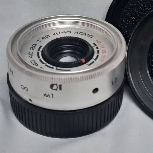 已售: 蘇聯 LOMO T-43 40mm F4 /  ЛОМО 4/40 已改 M42牙(配合 長對焦筒用)比原...