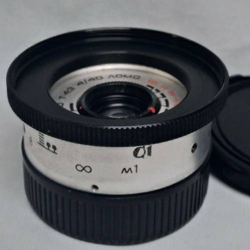 已售: 蘇聯 LOMO T-43 40mm F4 /  ЛОМО 4/40 已改 M42牙(配合 長對焦筒用)比原...
