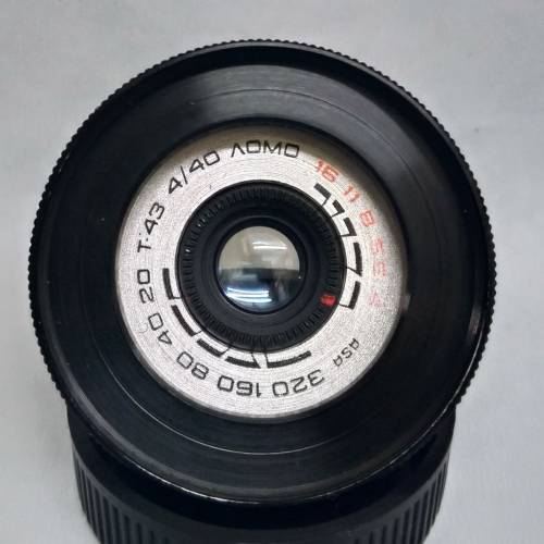 已售: 蘇聯 LOMO T-43 40mm F4 /  ЛОМО 4/40 已改 M42牙(配合 長對焦筒用)比原...