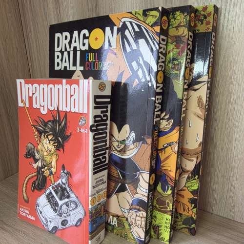 Dragon Ball 英文版漫畫一批 Full Color Vol. 1 to 3