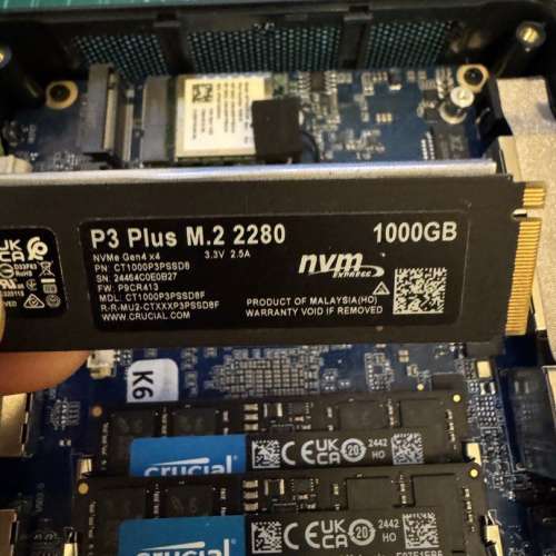 GMKtec K6 Mini PC 32Gb ddr5 5600 (16x2) 1tb gen4 ssd AMD Ryzen 7 7840HS