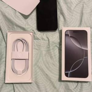 Apple iPhone 16 Pro Max (Fully Unlocked) 256GB Natural Titanium (Excellent)
