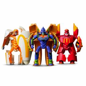全新未開日本麥當勞 X 新世紀福音戰士 McDonald's x EVA 變形 限定 Figure
