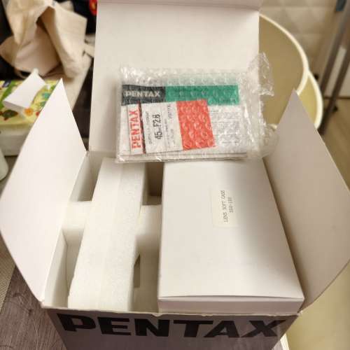 95%新Pentax-FA 645 1:2.8 45mm淨包裝盒齊物料連說明書+100%全新原廠鏡袋