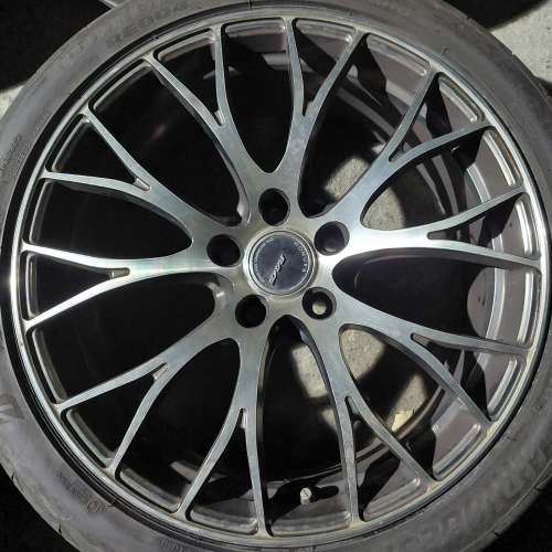 呔鈴 65876885 新界補呔 車呔 19吋 正廠日本RAYS HOMURA 2XD1頭尾鈴19＊8.5+36/9.5...