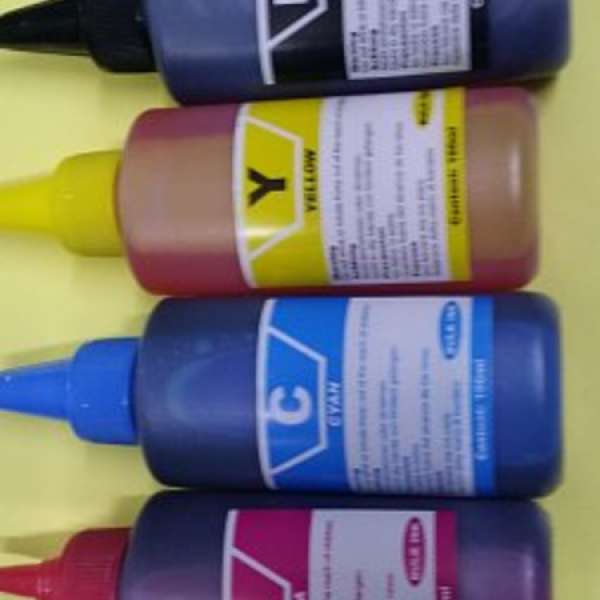 打印機 ink 代用墨 墨水 4支