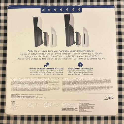 PlayStation Studios Disc Drive for PS5 Digital Edition Consoles 光碟機組件 行...
