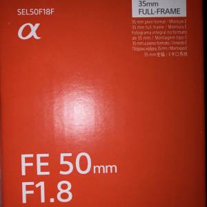 Sony FE 50mm F1.8 (SEL50F18F)