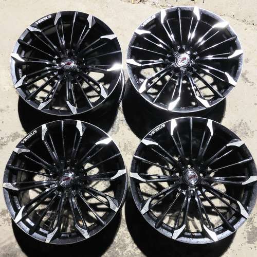 二手呔鈴 補呔 65876885 正廠日本鈴 20吋RAYS TRIAINA 20*8.5+38 5*112正型新凈微花...