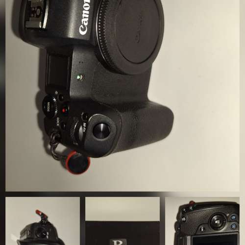 一台黑色佳能 Canon EOS R 無反相機