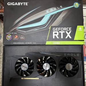 代售Gigabyte RTX 3090 EAGLE OC 24G行貨
