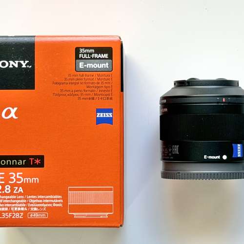Sony Sonnar T* FE 35mm F2.8 ZA (SEL35F28Z)