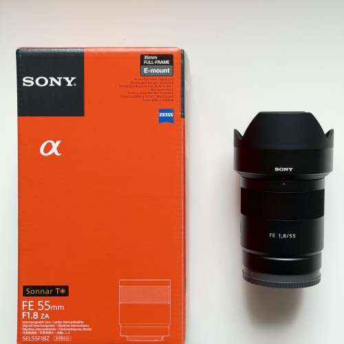 Sony Sonnar T* FE 55mm F1.8 ZA (SEL55F18Z)