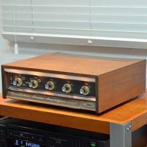 美國 Heathkit AA-21C 有膽味合併石機 帶交連牛 黑膠Phono