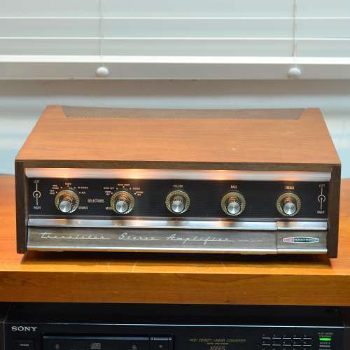 美國 Heathkit AA-21C 有膽味合併石機 帶交連牛 黑膠Phono