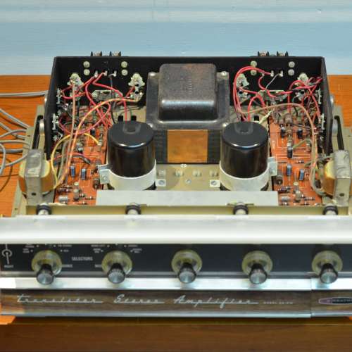 美國 Heathkit AA-21C 有膽味合併石機 帶交連牛 黑膠Phono