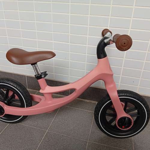 Globber Go Bike Elite Air 平衡車 - Pastel Pink (3 - 6Y)