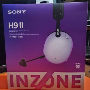 SONY INZONE H9 II 無線降噪電競耳機(白色)