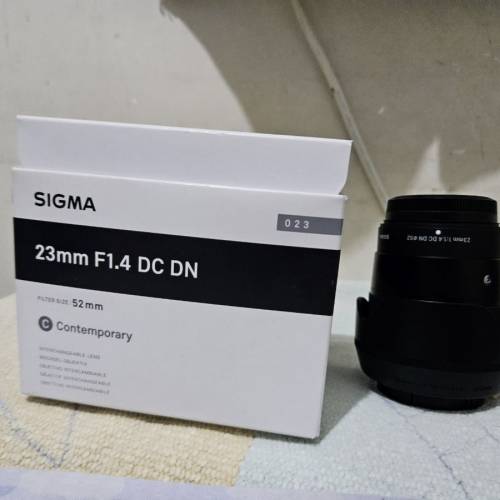 sigma 23mm f1.4 dc dn 富士 x mount