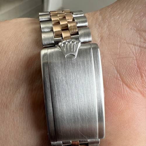 罕有Rolex 1601玫瑰金鋼自動手錶
