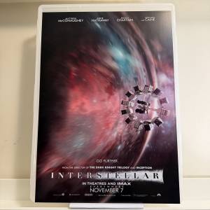 (Interstellar) 《星際啟示錄》A3 電影海報 Movie Poster