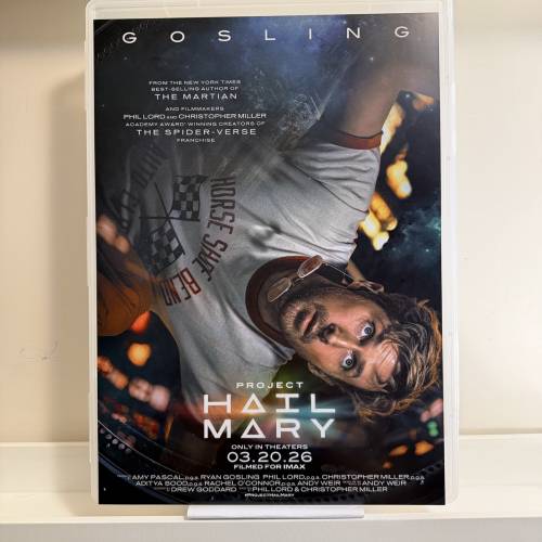 (Project Hail Mary) 《末日聖母號》A3 電影海報 Movie Poster