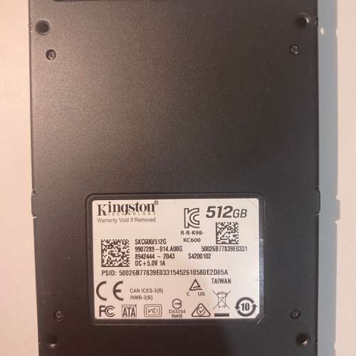 Kingston KC600 512GB 2.5&rdquo; SATA SSD