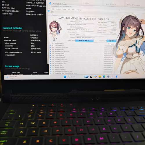 17.3吋 RTX4080 ROG Strix G17 R9-7945HX 16GB DDR5 1TB Gen4 SSD Gaming Laptop ASUS