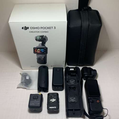 [觀塘實體店] 二手 DJI Osmo Pocket 3 Creator Combo 全能套裝 行貨  *S98747* | DJ...