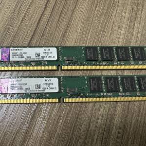 [Total 16GB] Kingston DDR3 8GB x2 KVR16N11/8 ram 記憶體 memory desktop ram 桌面...