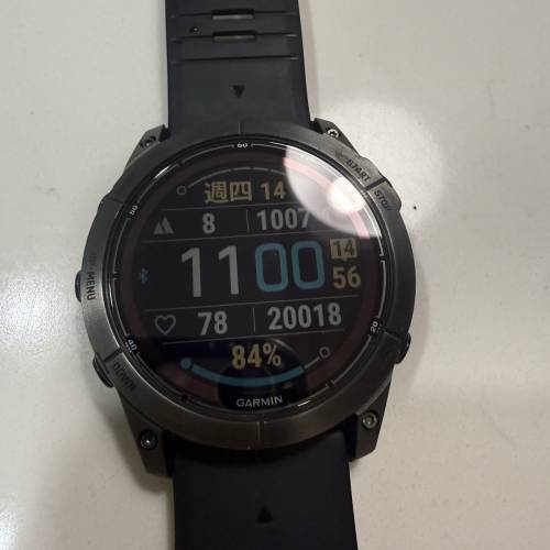 9成Garmin Fenix 7X Pro 藍寶石太陽能 GPS