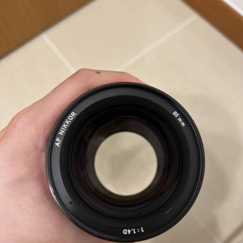 Nikon AF Nikkor 85mm f/1.4D 鏡頭 初版無回收logo
