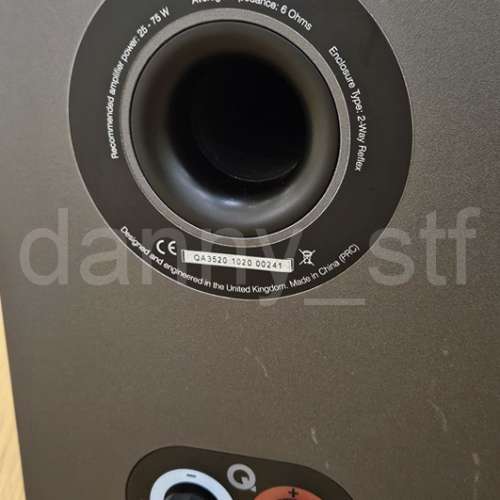 Q Acoustics Bookshelf Speakers 書架式喇叭 3020i 獲What Hi-Fi 5星評價 媲美 KEF...