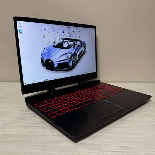 $1749🔥 HP Omen 15.6吋極罕有✨經典電競黑紅設計 打機剪片兩用電競筆電/i7 8750H/...