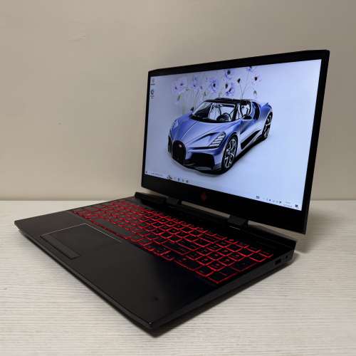 $1749🔥 HP Omen 15.6吋極罕有✨經典電競黑紅設計 打機剪片兩用電競筆電/i7 8750H/...