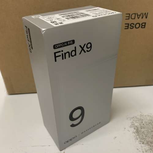 99%New Oppo Find X9 PLJ110 CN 12+512GB Black