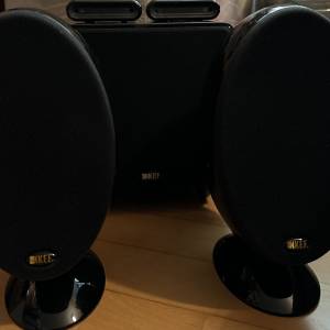 KEF 2.1 egg system，聽歌睇戲一流，soundbar冇得比