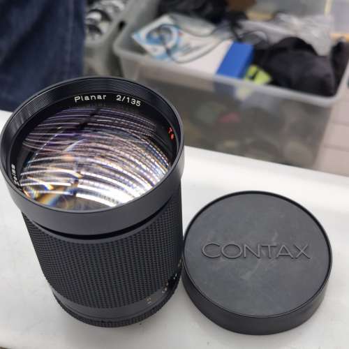 CONTAX CARL ZEISS PLANAR 135MM F2 T* WEST GERMANY