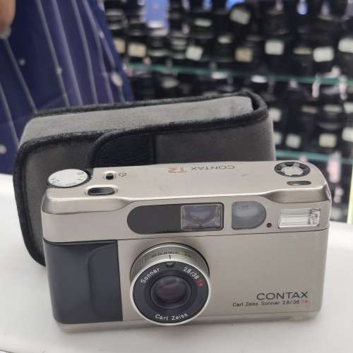 CONTAX T2 CARL ZEISS SONNAR 38MM F2.8 T* 全正常