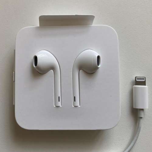 全新原裝 Apple EarPods lightning 耳機 耳筒 連咪 A1748 有咪 Headphone Whats Ap...