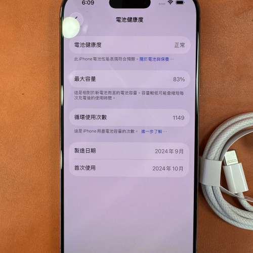 95%New iPhone 16 Pro 512GB 金色 香港行貨 有配件 自用首選超值