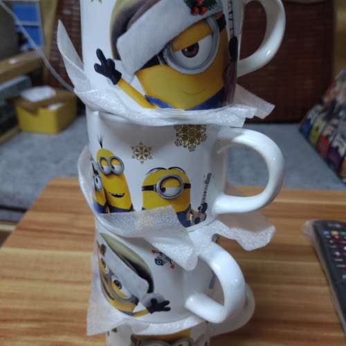 Minions 疊疊杯4隻