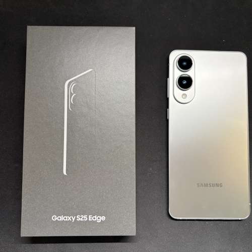 samsung s25 edge 512 銀色 99新 港行