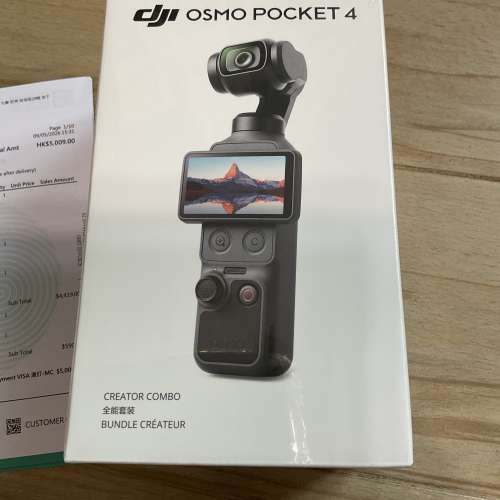 全新DJI pocket 4 全能combo