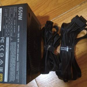 CoolerMaster V650 Gold 全模組化金牌認證電源供應器